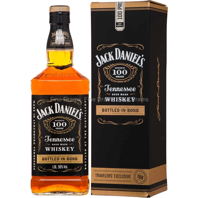 Jack Daniels Bottled in Bond 100 Proof Tennessee Whiskey 1000ml  50%